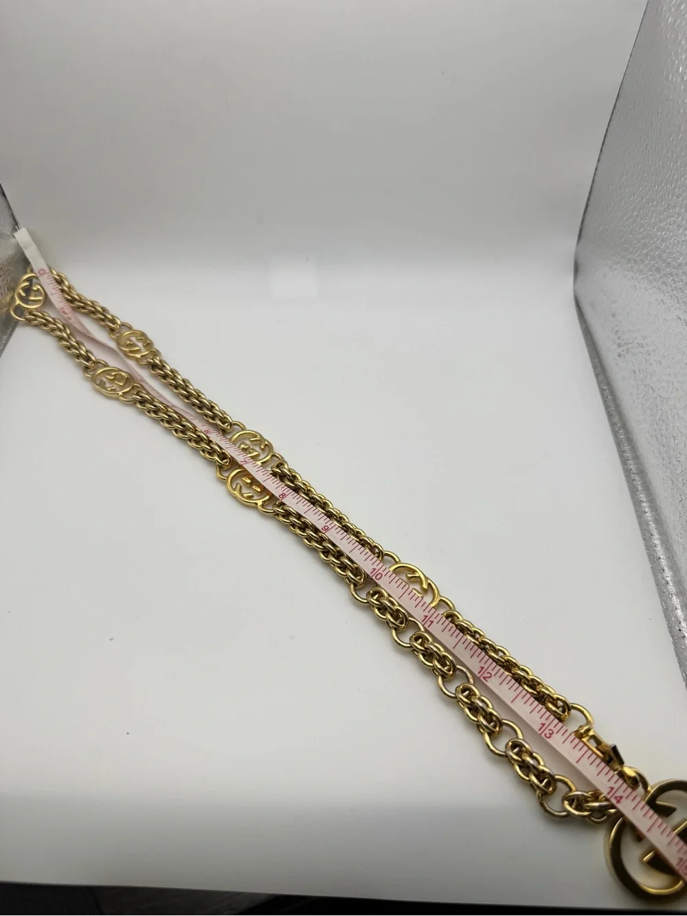 Vintage Gucci chain belt or long necklace!